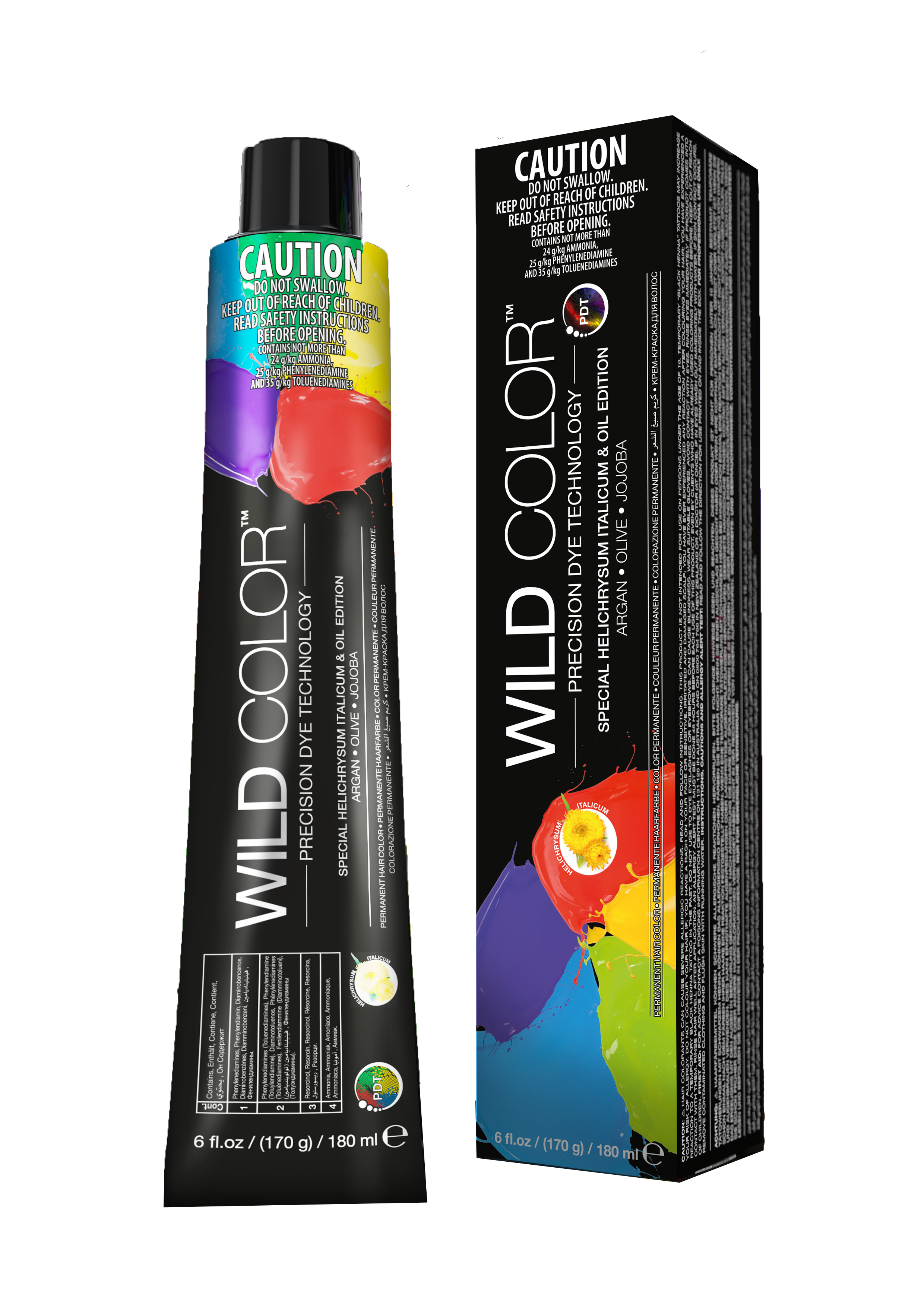 Naturals - Wild Color All Free Permanent Hair Color Cream